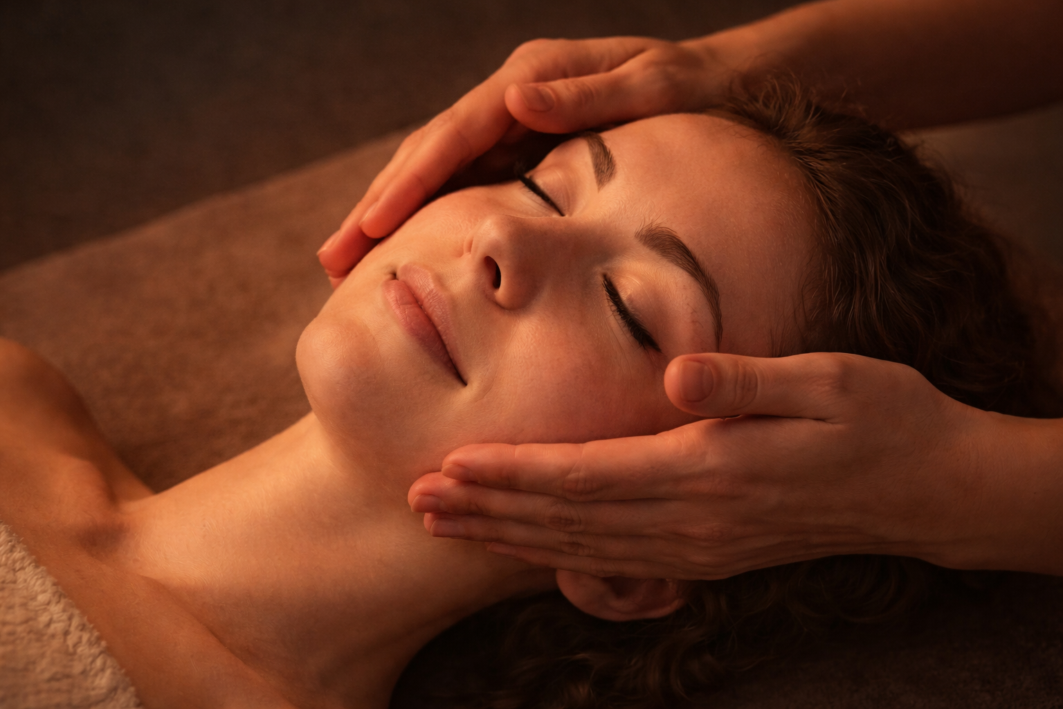 Refleksologia — praca na punktach refleksyjnych stóp